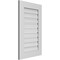 Ekena Millwork Vertical Surface Mount PVC Gable Vent: Functional, w/ 3-1/2"W x 1"P Standard Frame, 20"W x 32"H GVPVE20X3201SF - alternate 2